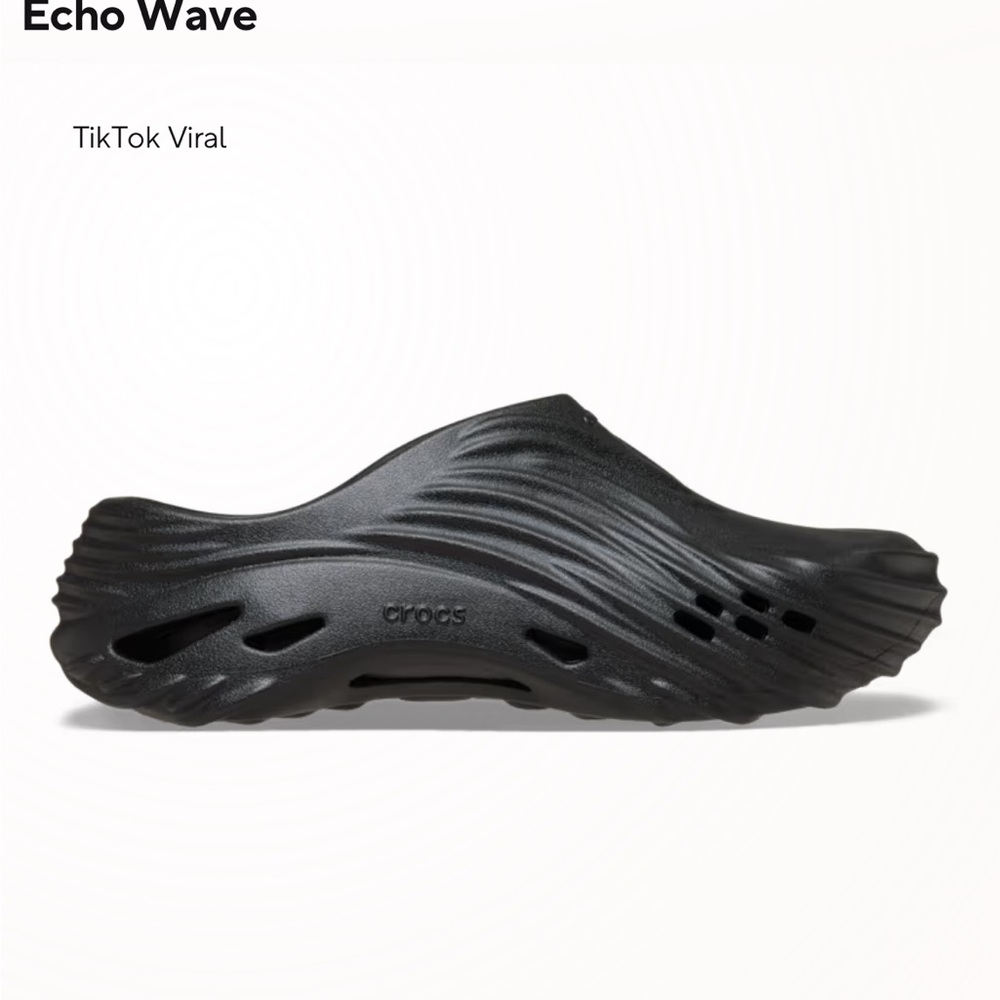 CROCS Charcoal and Yellow Clogs - Picture 5 of 5